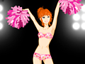 Cheerleader Dress Up, aby grać online