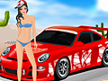 Dziewczyna Racer Dress Up, aby grać online