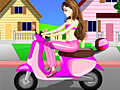 Motory Girl Dress Up, aby grać online