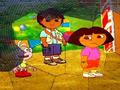 Puzzle Mania Dora i Diego, aby grać online