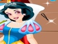 Snow White twarz make-up, aby grać online