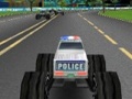 Policja monster truck 3D, aby grać online