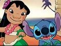 Fun Lilo i Stitch, relaks na plaży, aby grać online